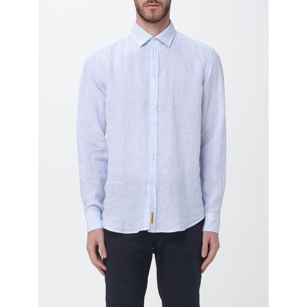 B.D Baggies Shirt Men Gnawed Blue